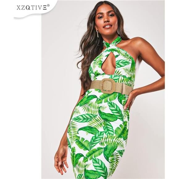 Woven Belt for Women StrawElastic Stretch Waist Belt Boho Belts LadiesBeach Belt - Picture 3 of 7